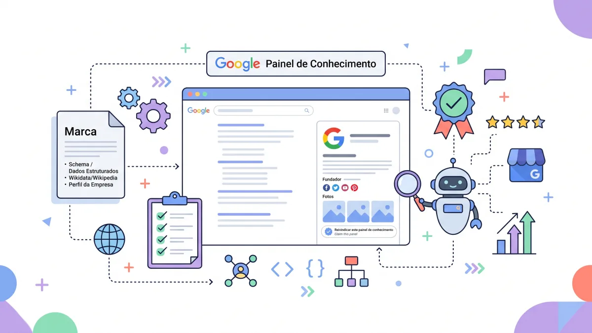 Painel de conhecimento do Google: como a marca ganha o seu