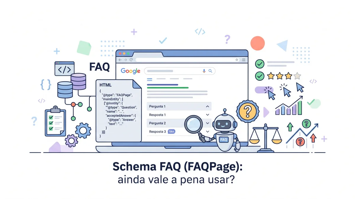 Schema FAQ (FAQPage): ainda vale a pena usar?