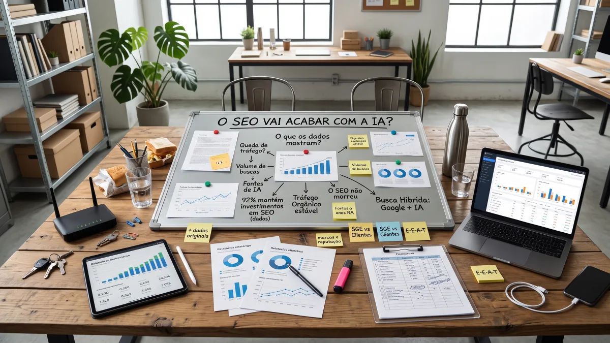 O SEO vai acabar com a IA? O que os dados mostram