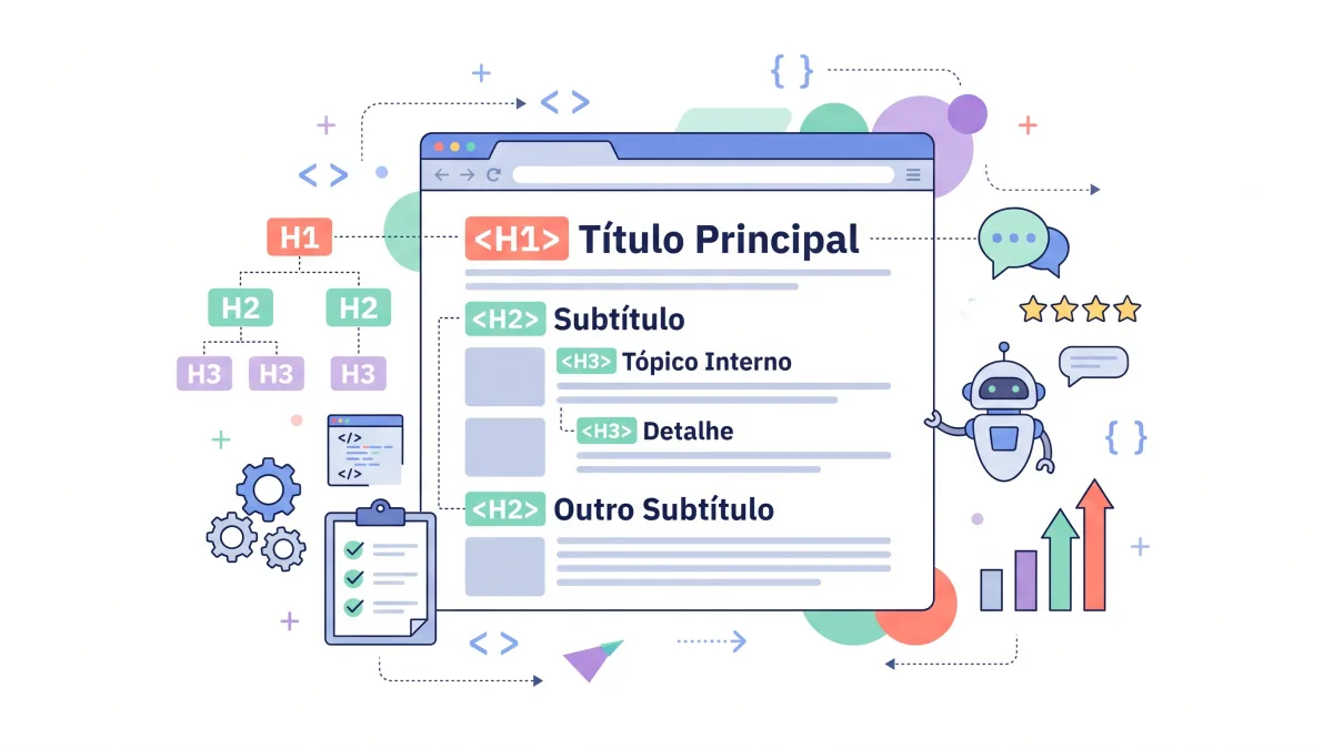 H1, H2 e H3 no SEO: como organizar os títulos da página