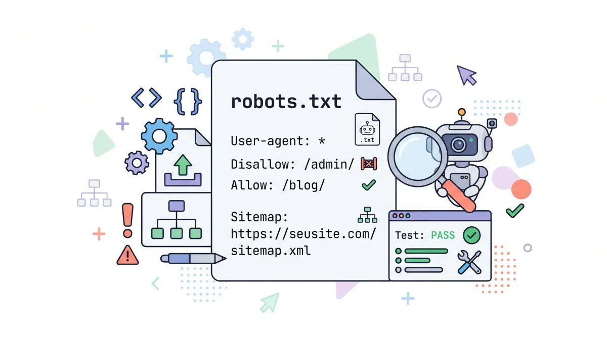 robots.txt: o que é, como criar e testar antes de publicar